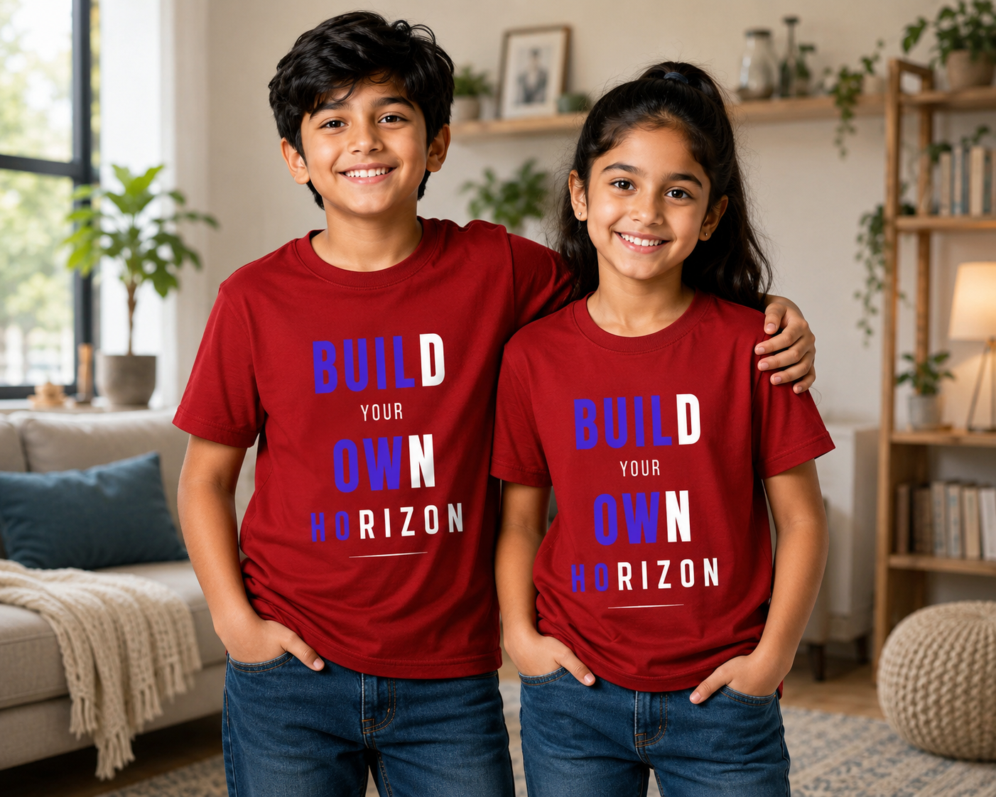 Classic Crew T-Shirt – Build Your Own Horizon - Image 4