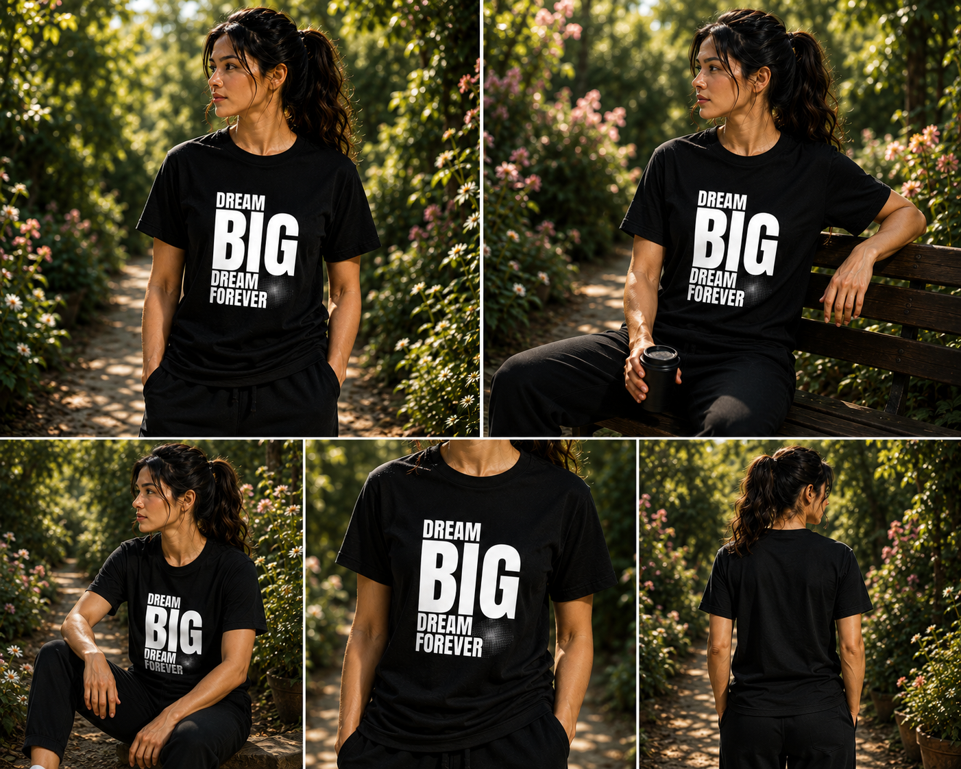 Unisex Supima T-Shirt - Dream Big Dream Forever - Image 6