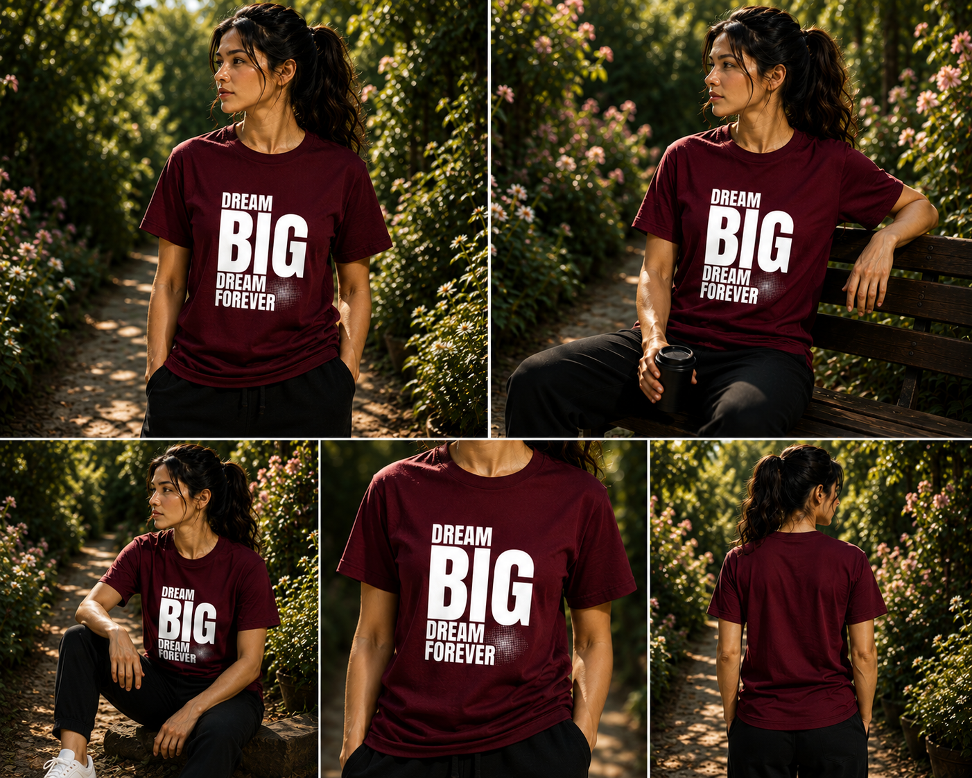 Unisex Supima T-Shirt - Dream Big Dream Forever - Image 7