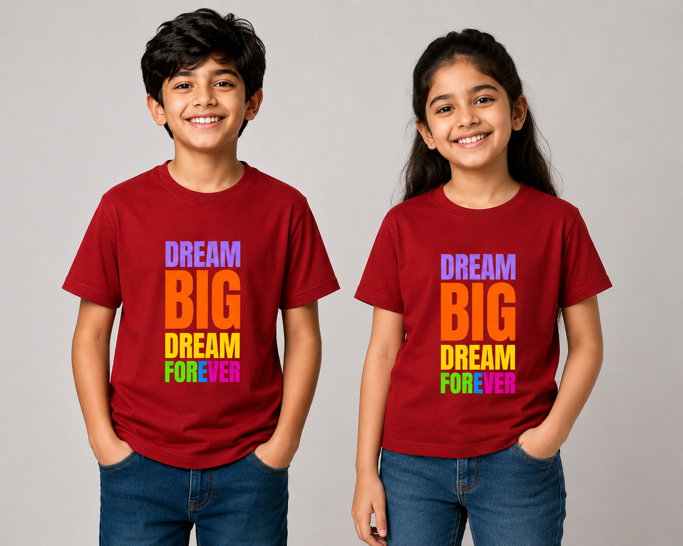 Classic Crew T-Shirt – Dream Big Dream Forever - Image 2