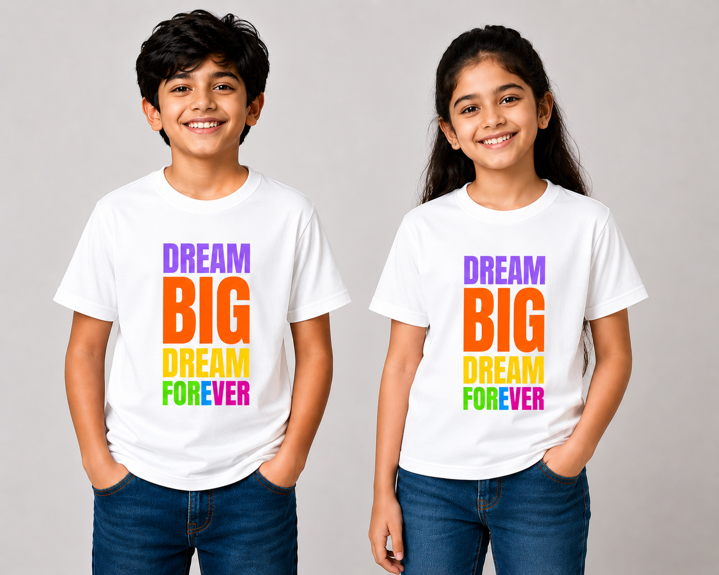 Classic Crew T-Shirt – Dream Big Dream Forever - Image 3