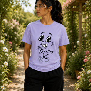 Unisex Supima T-Shirt - Keep Smiling